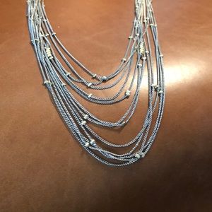 Banana Republic long layered necklace